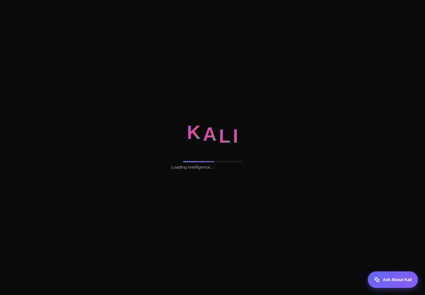 Screenshot of kali.ventures