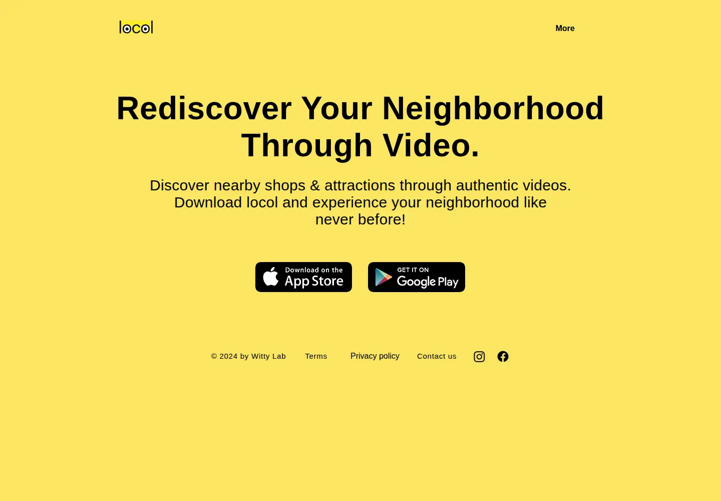 Screenshot of locol.video