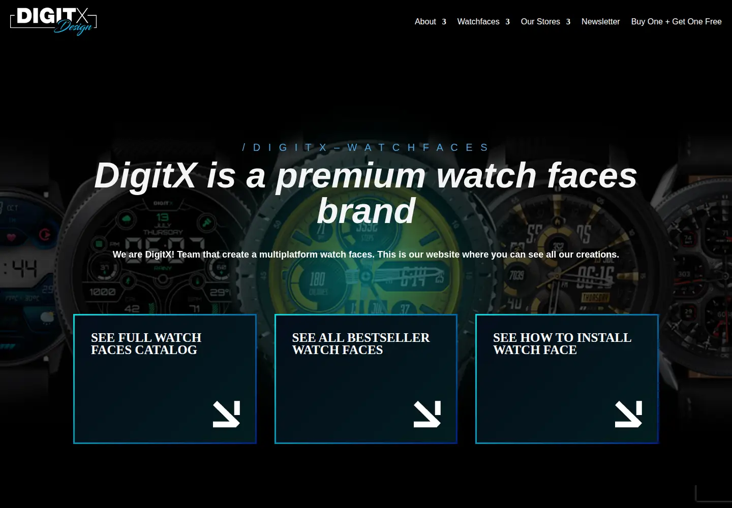Screenshot of digitx.watch