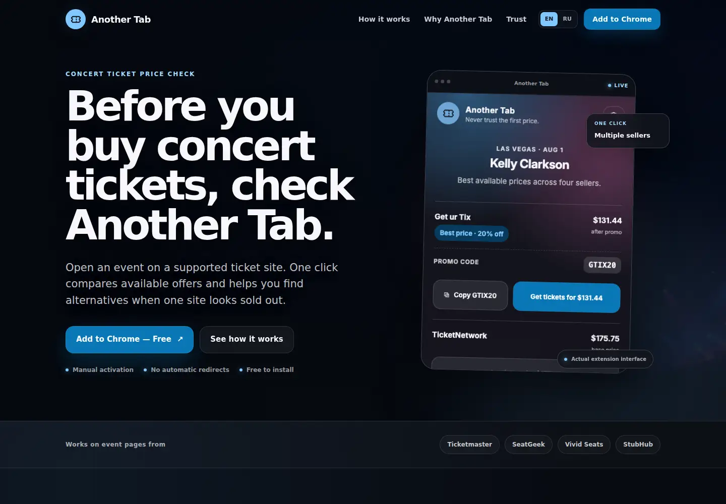Screenshot of anothertab.xyz