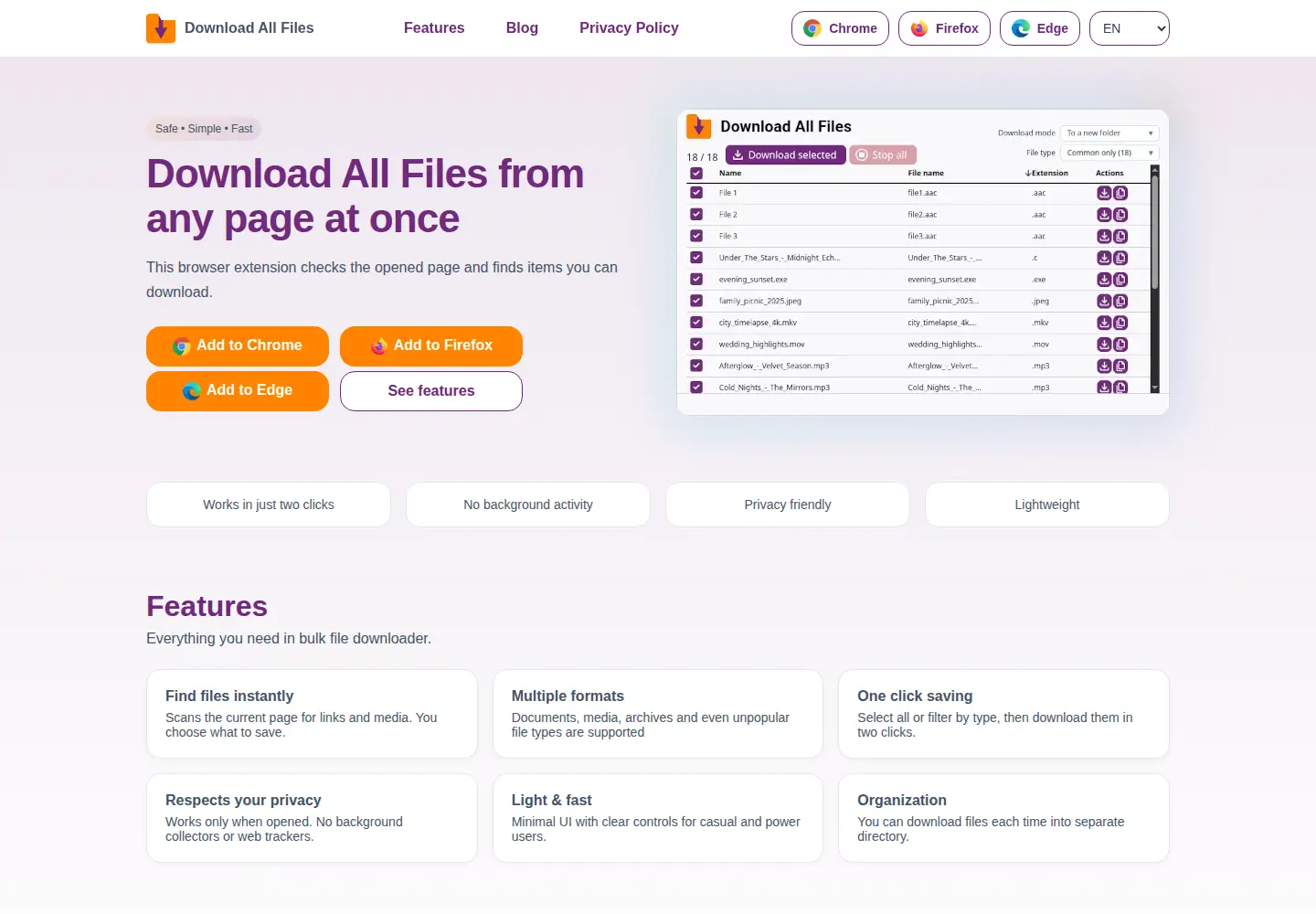 Screenshot of download-all-files.xyz