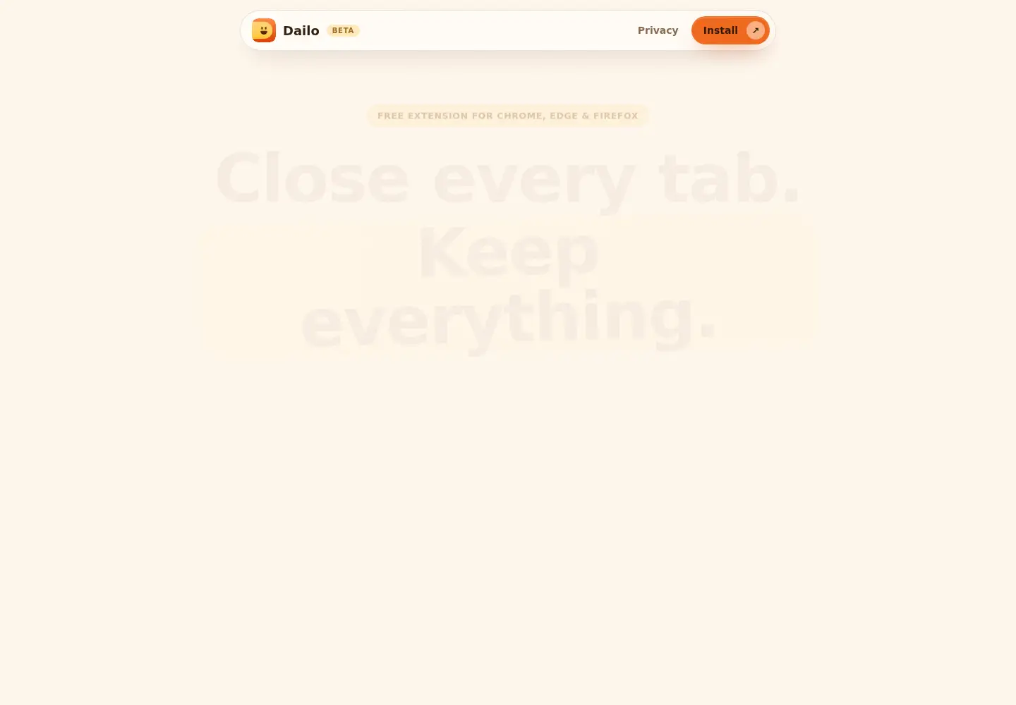 Screenshot of getdailo.xyz