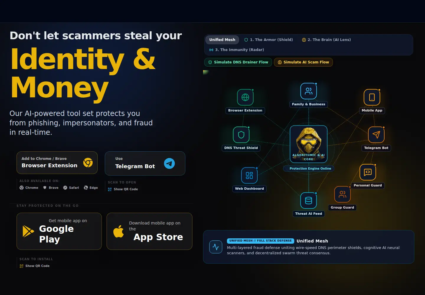 Screenshot of stormhood.xyz