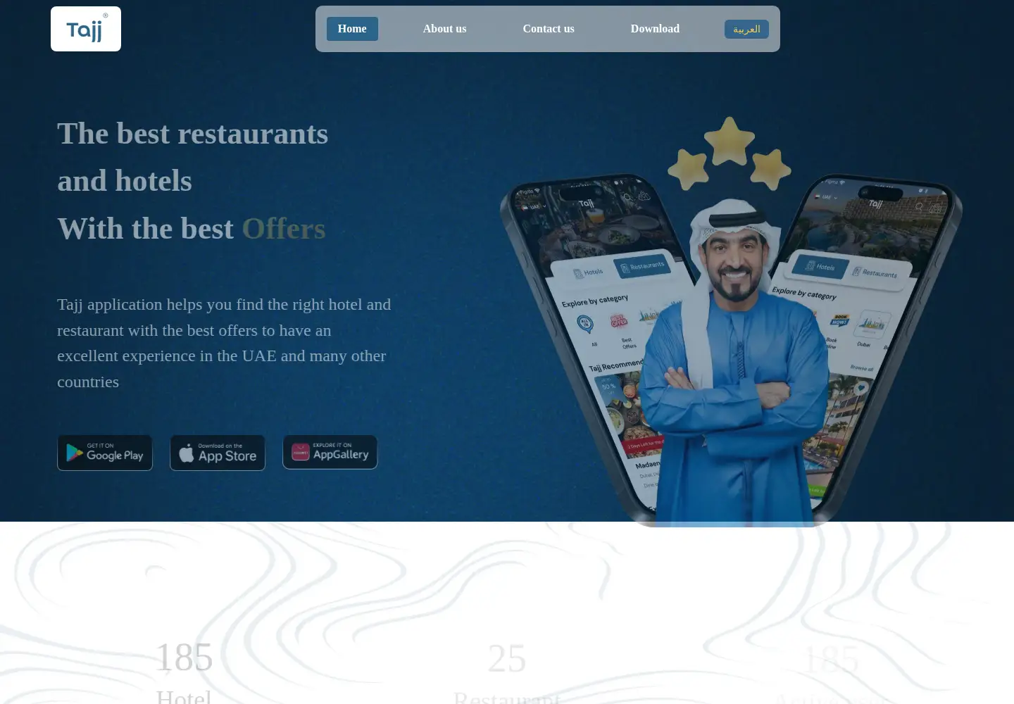 Screenshot of tajj.xyz