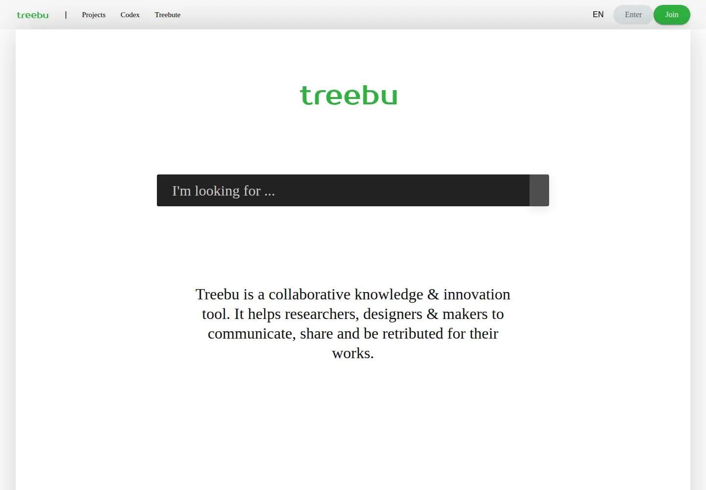 Screenshot of treebu.xyz from the current report