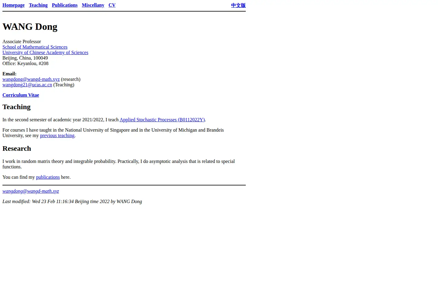 Screenshot of wangd-math.xyz