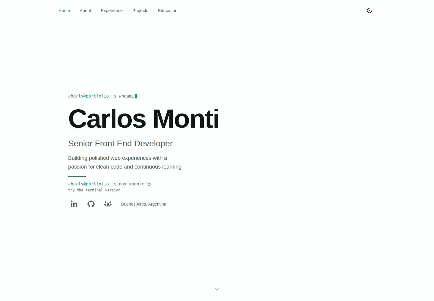 Screenshot of xmontc.xyz