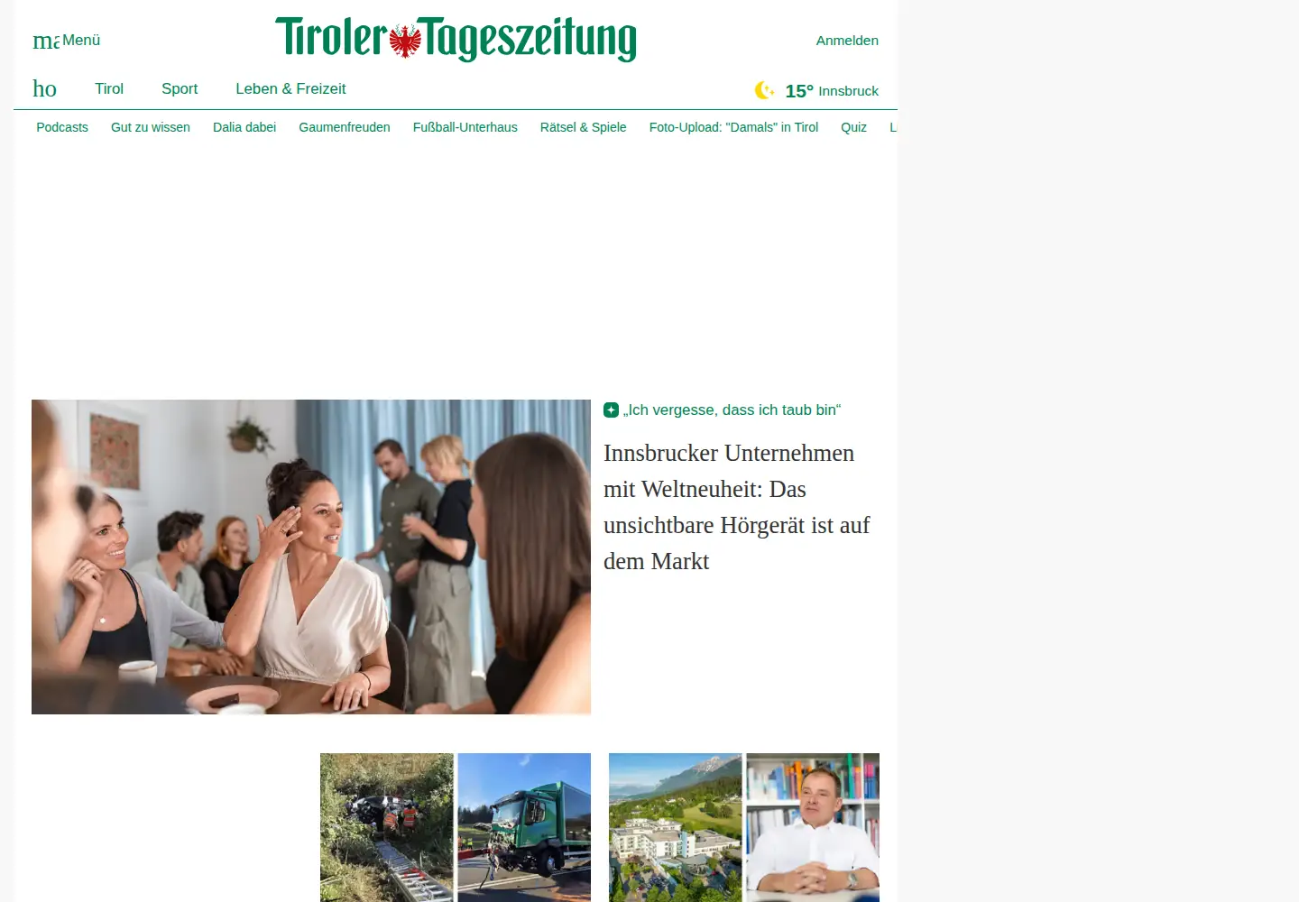 Screenshot of tt.com