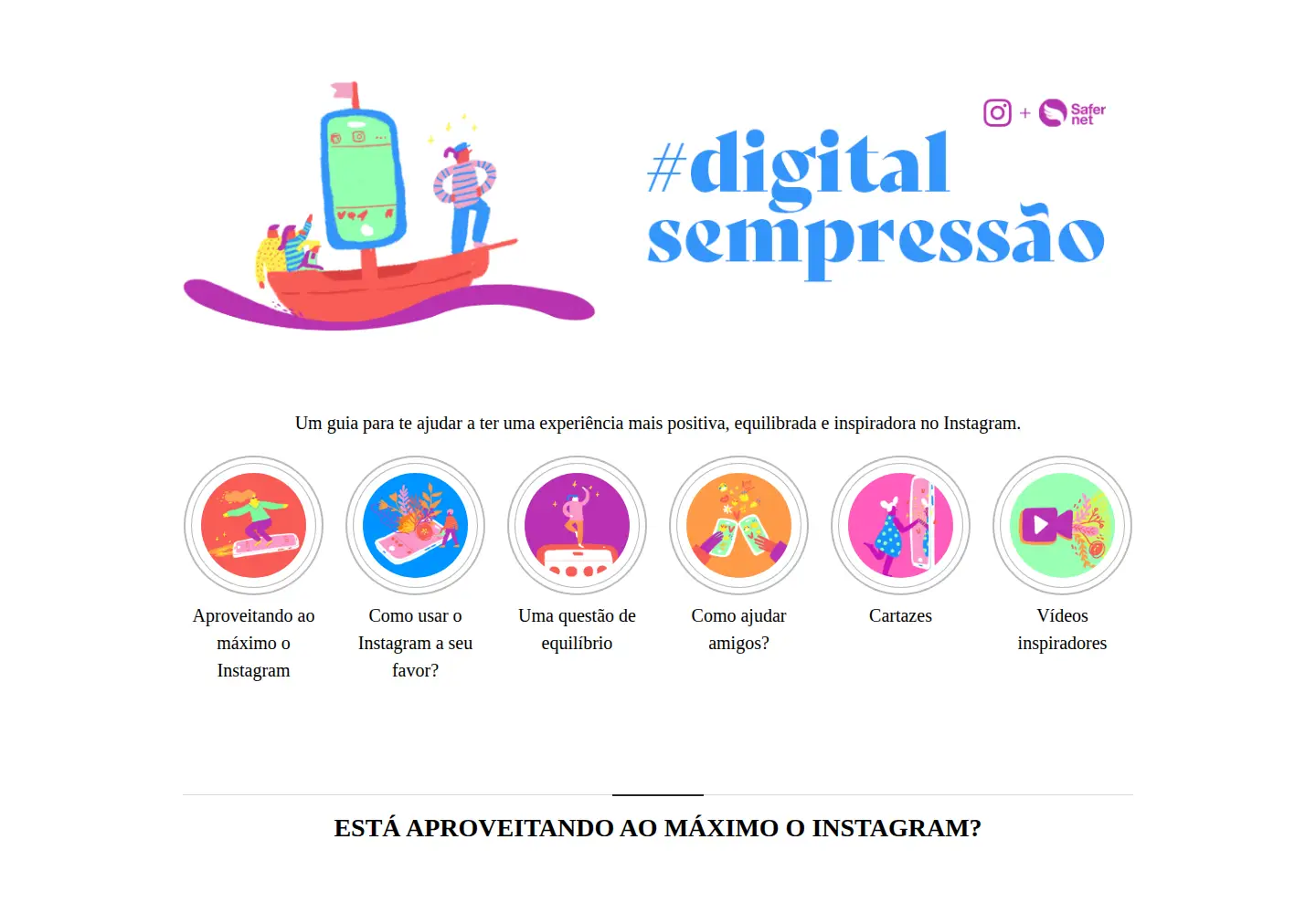 Captured homepage of digitalsempressao.org.br in the current scan