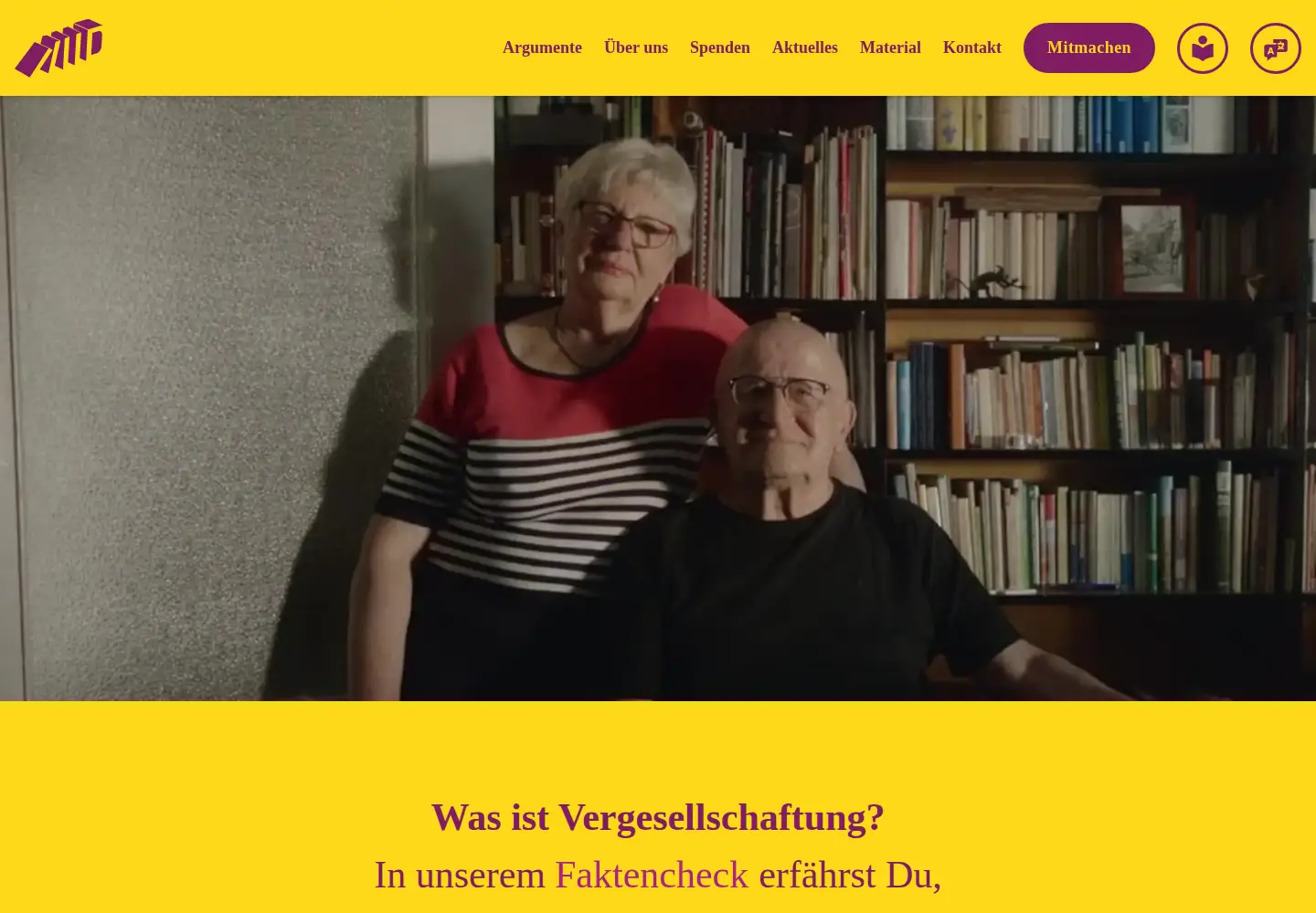 Screenshot of dwenteignen.de
