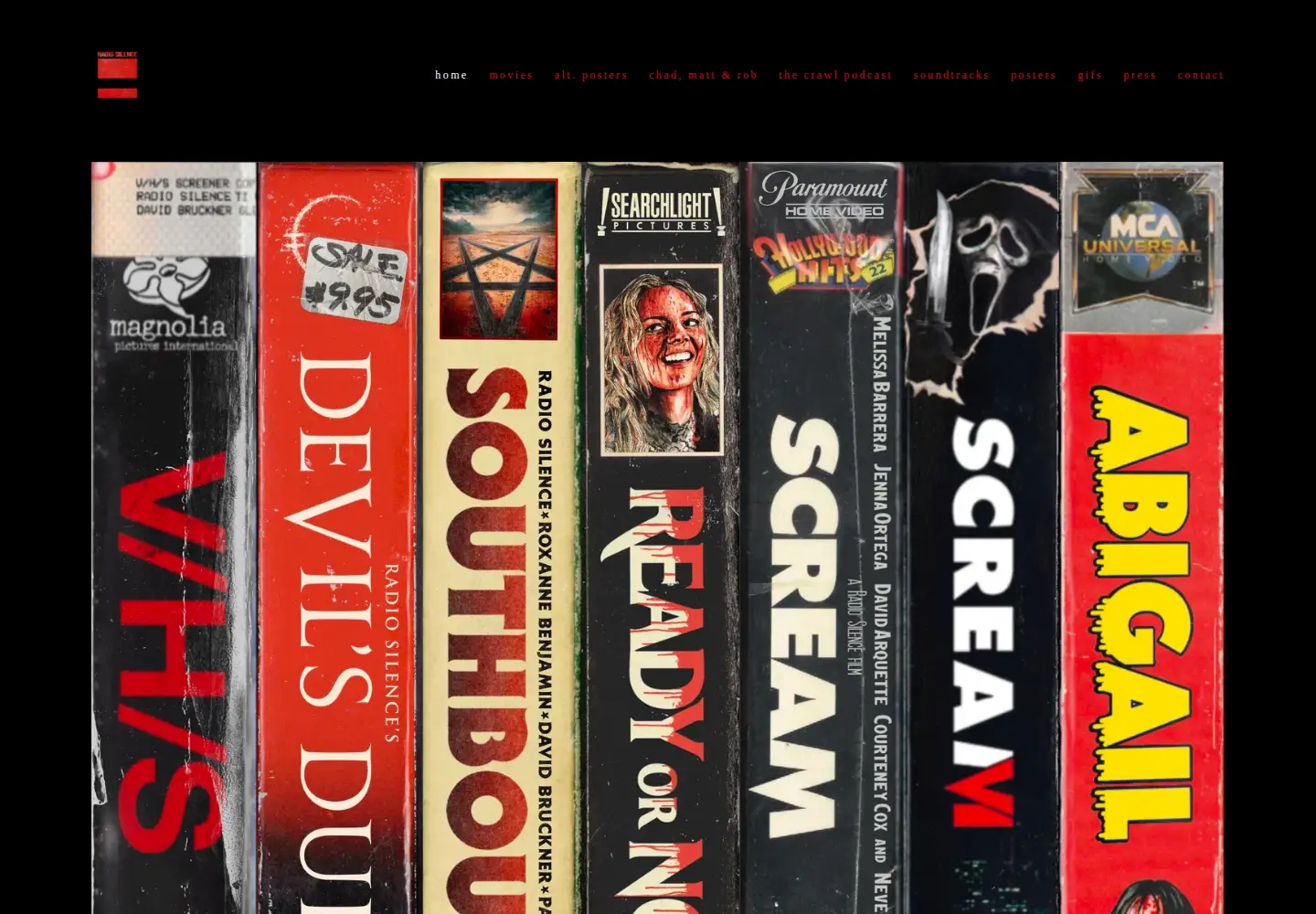 Captured homepage of hiradiosilence.com in the current scan