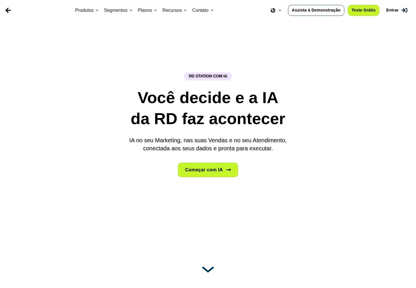 Screenshot of rdstation.com.br