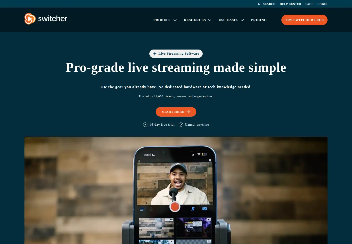 Screenshot of switcherstudio.com