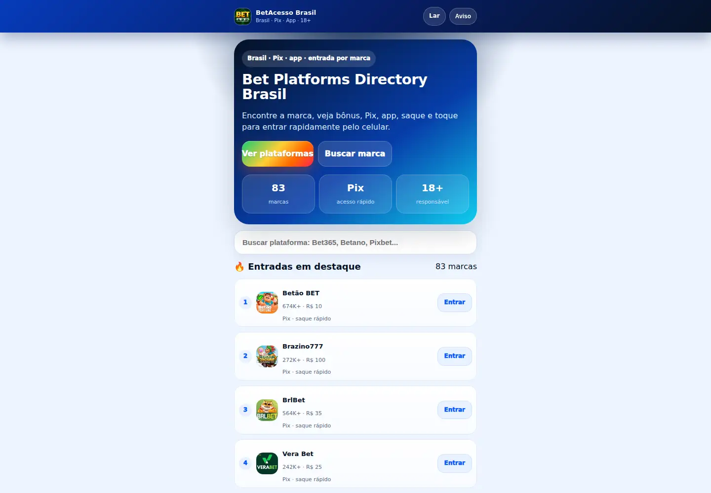 Screenshot of goodbetapp.com