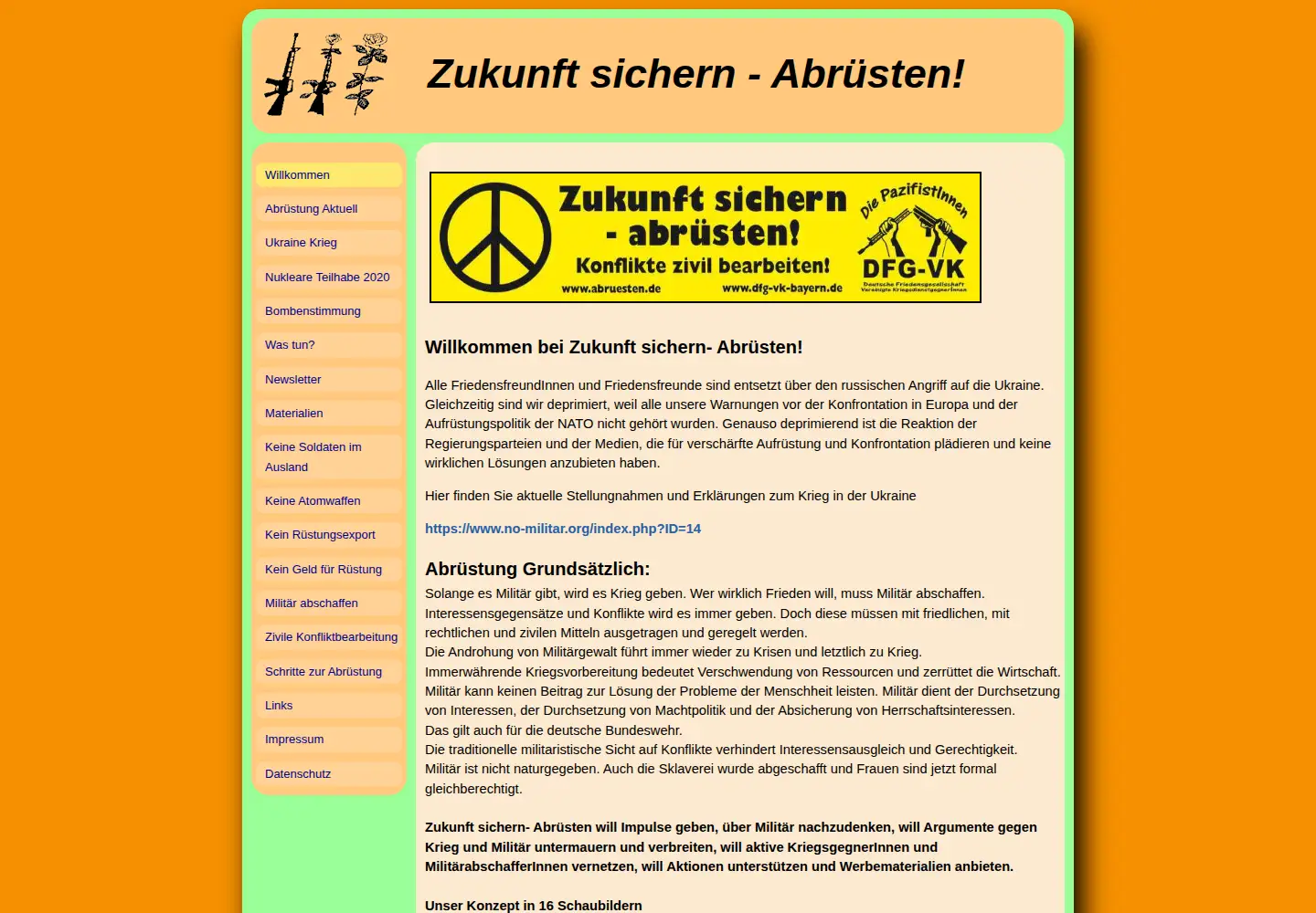 Screenshot of no-militar.org