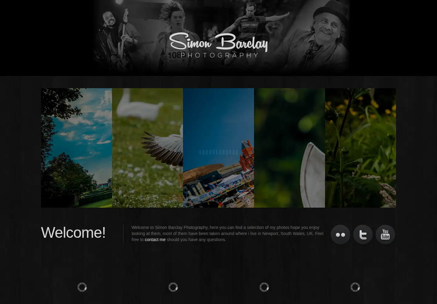 Screenshot of simon-barclay.com