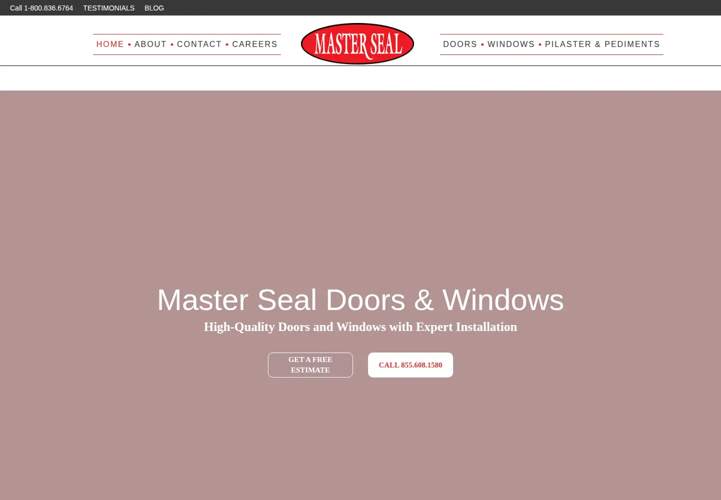 Screenshot of mastersealonline.com