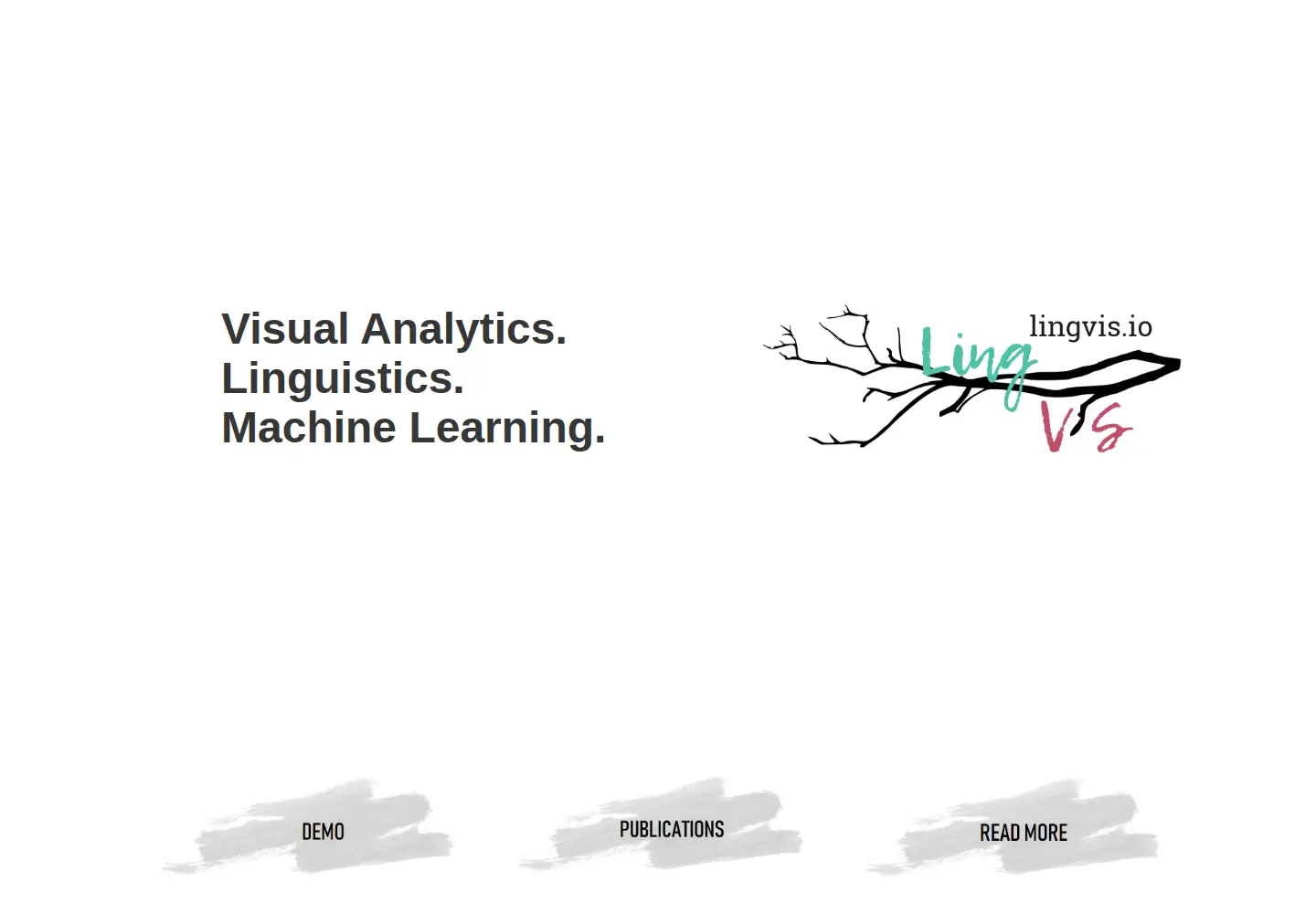 Captured homepage of lingvis.io in the current scan