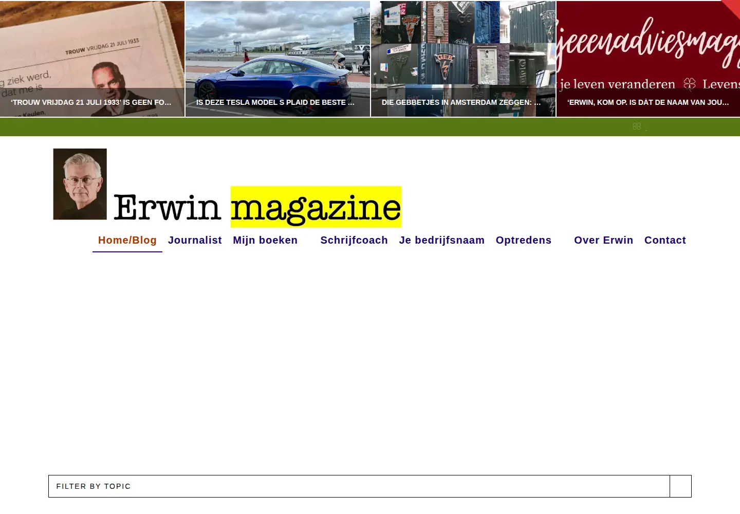 Screenshot of erwinwijman.nl