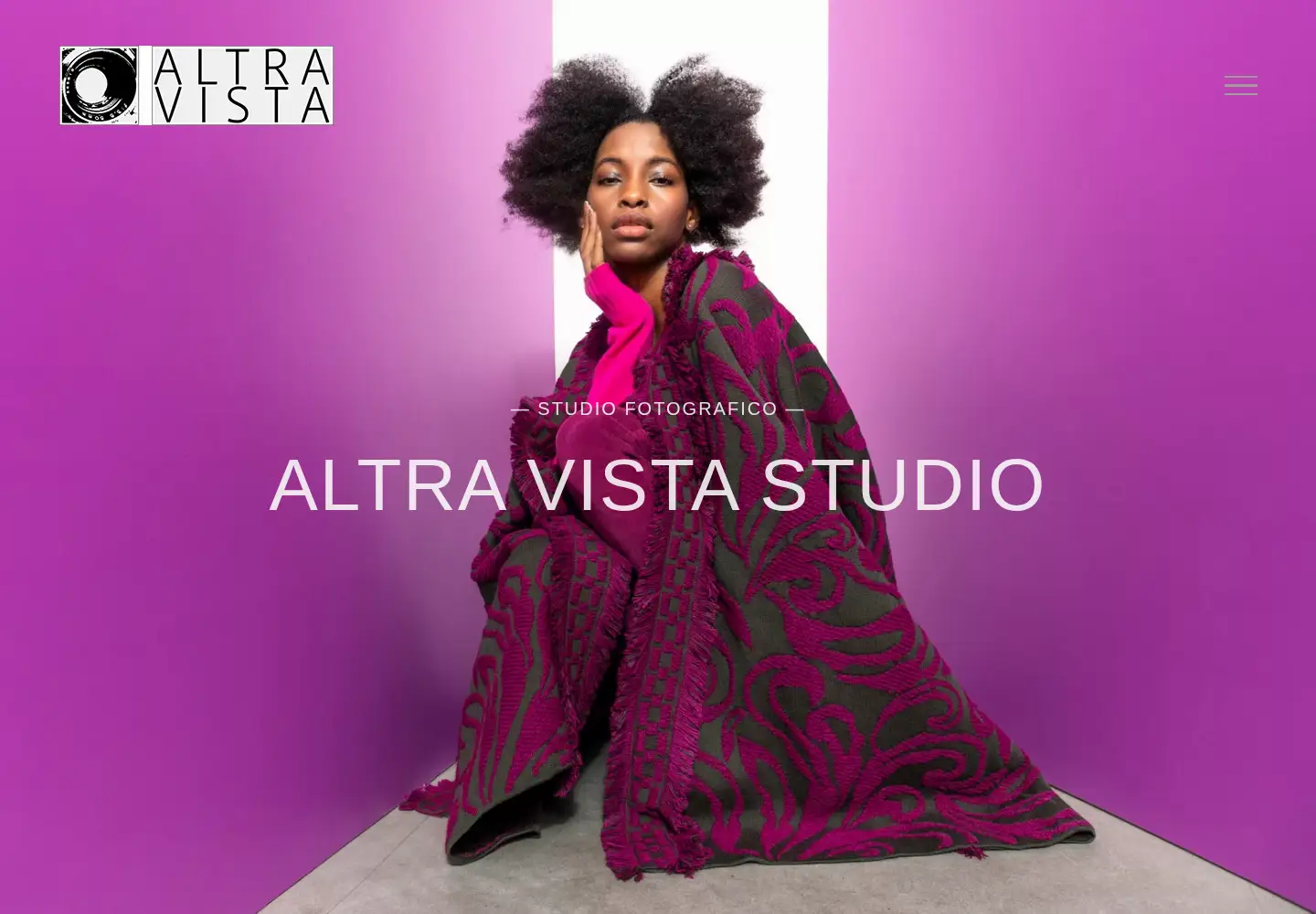Captured homepage of altravistastudio.it in the current scan