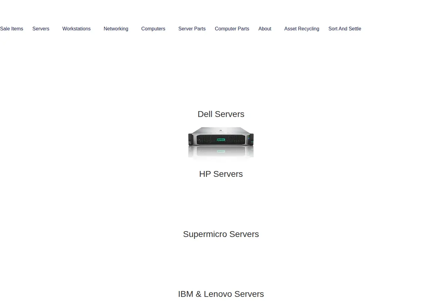 Captured homepage of garlandcomputers.com in the current scan