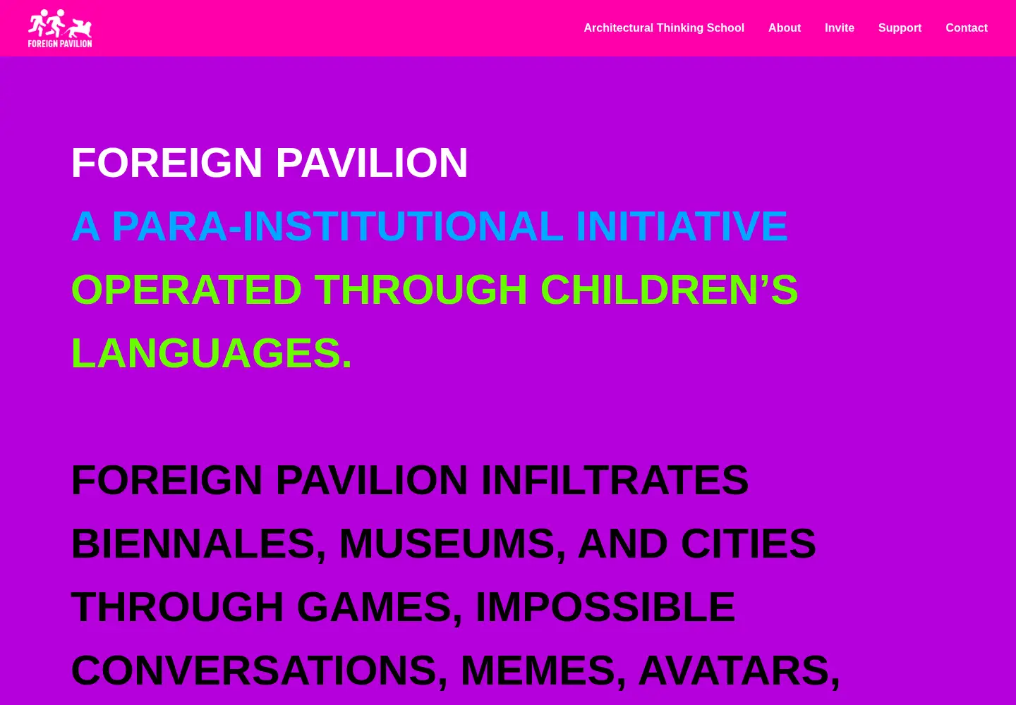 Screenshot of foreignpavilion.xyz from the current report