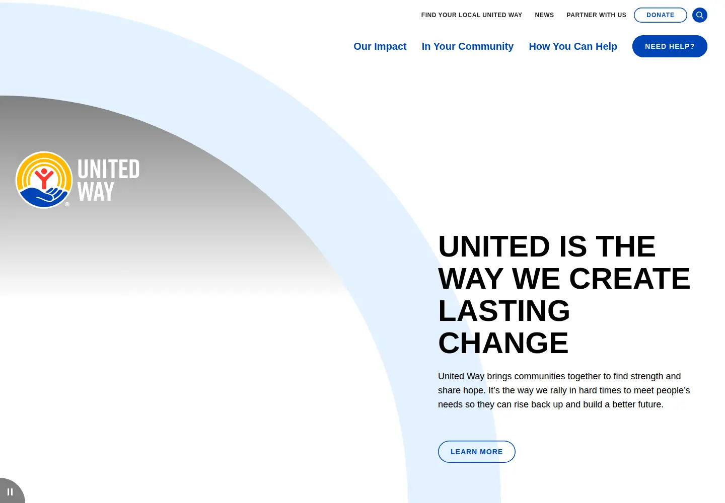 Screenshot of unitedway.org