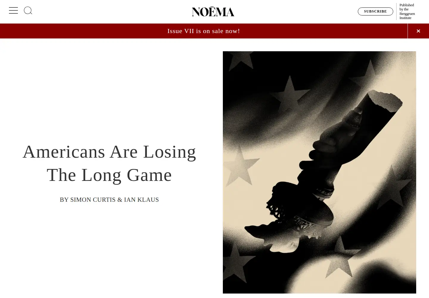 Screenshot of noemamag.com