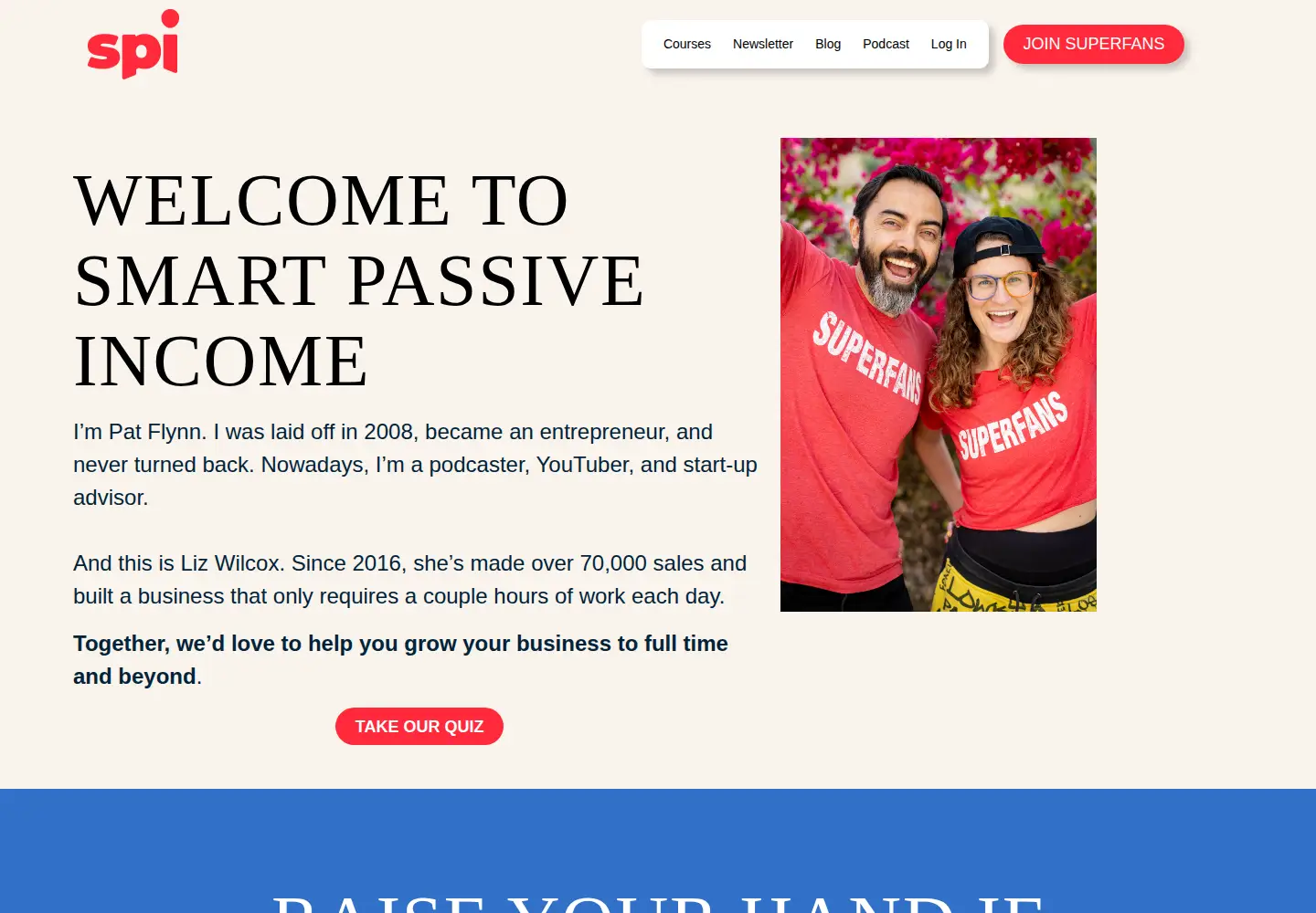 Screenshot of smartpassiveincome.com