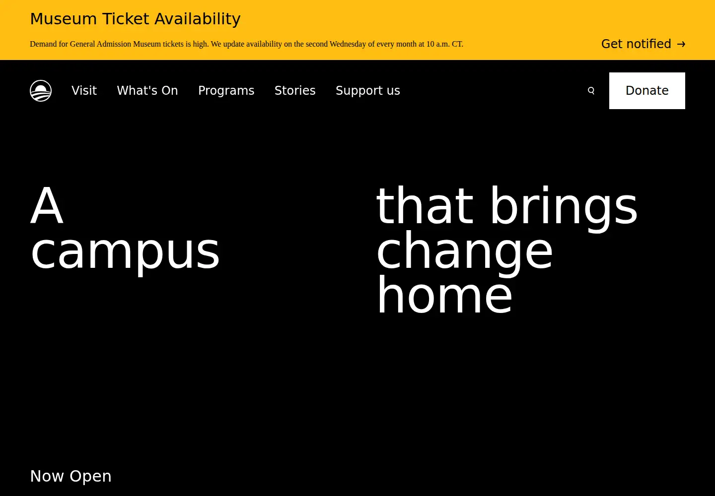 Screenshot of obama.org