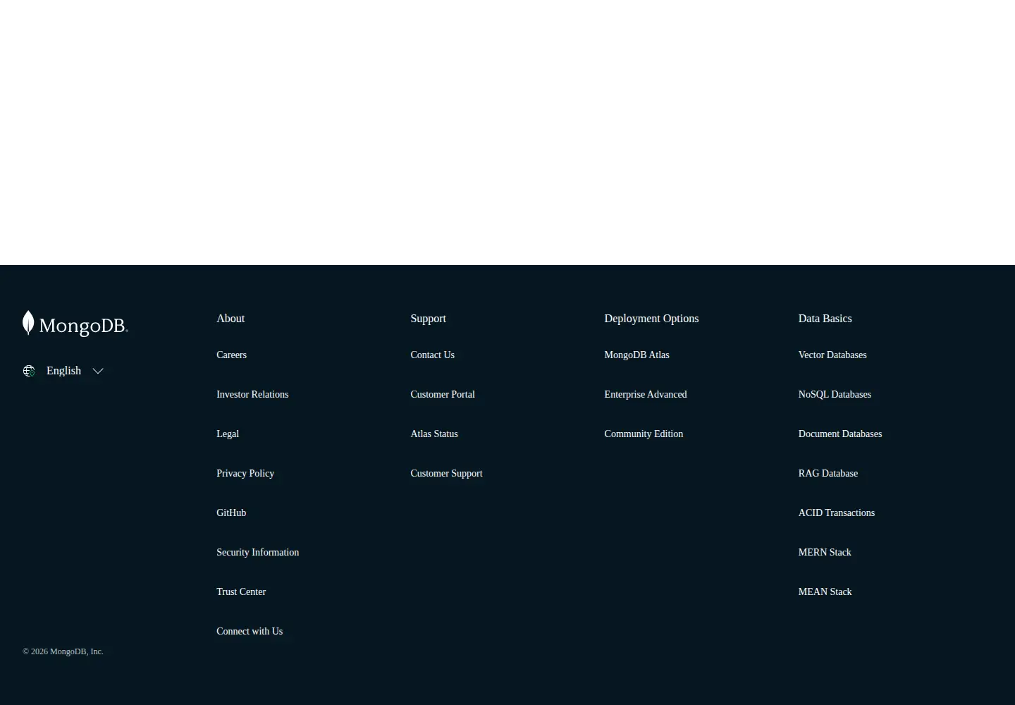 Screenshot of realm.io