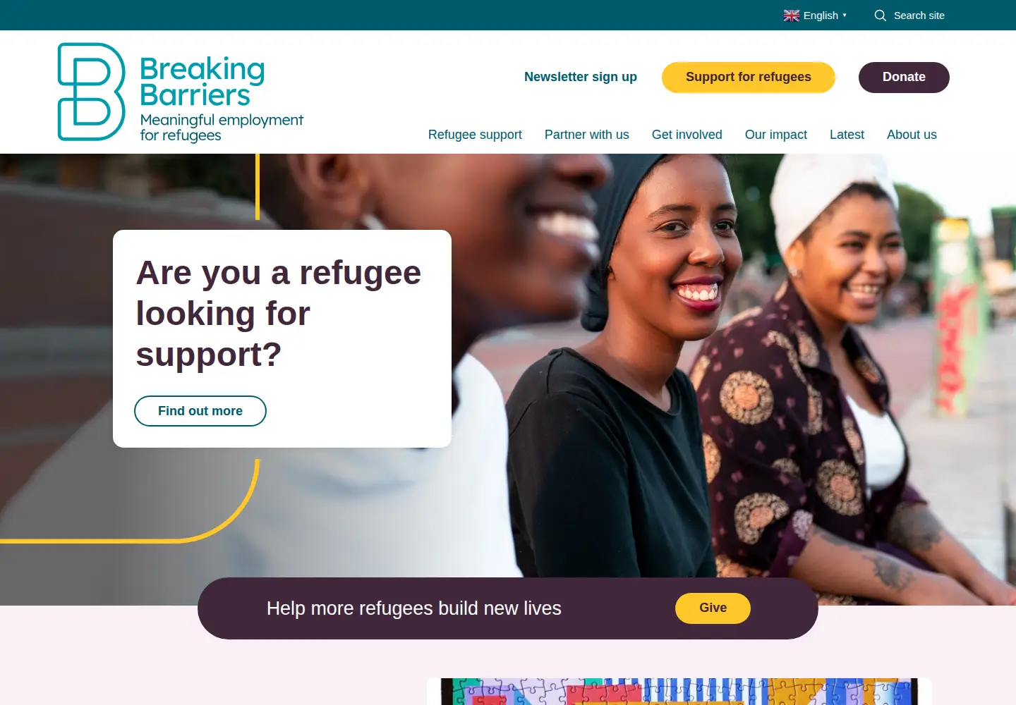 Screenshot of breaking-barriers.co.uk