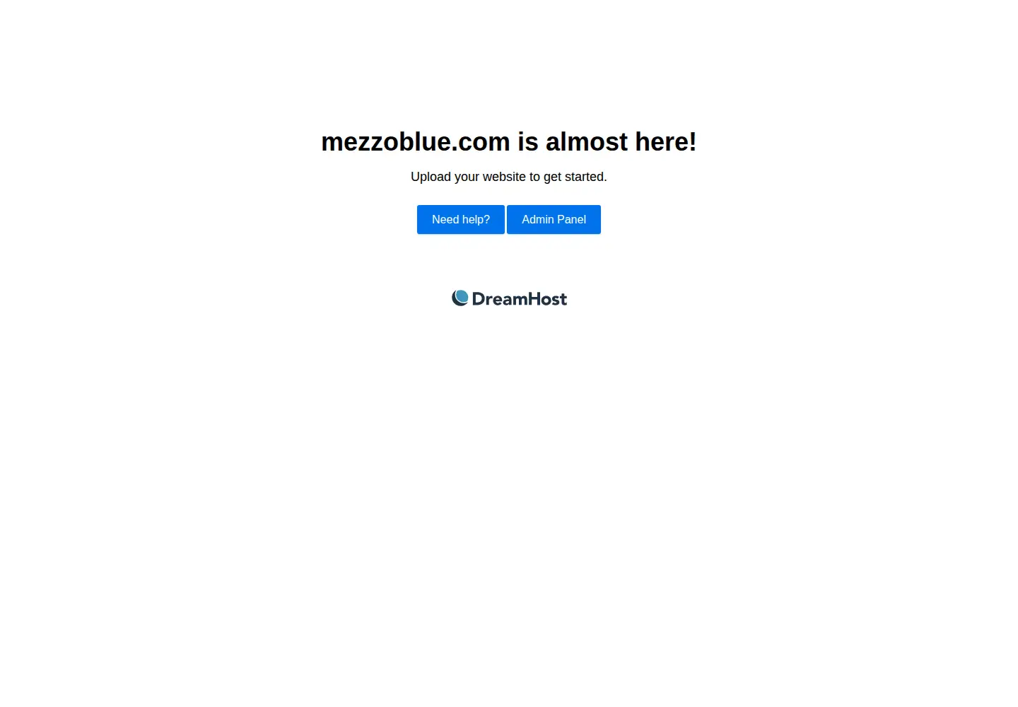 Screenshot of mezzoblue.com