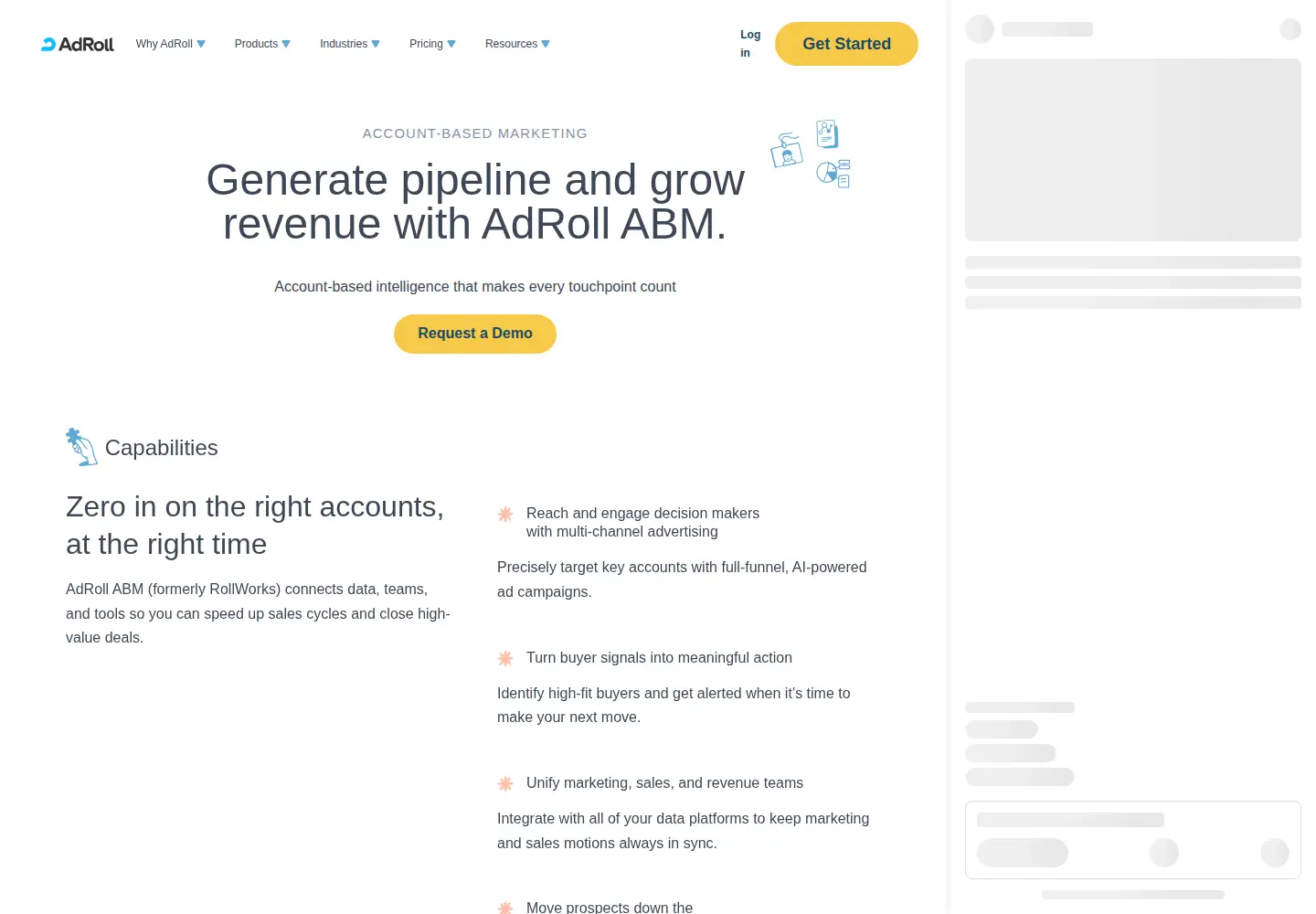 Screenshot of rollworks.com