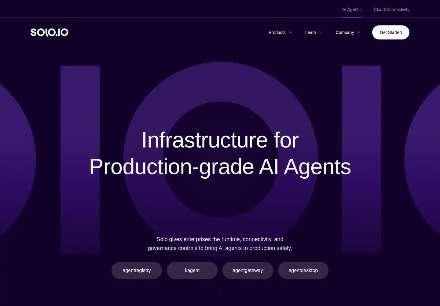 Screenshot of solo.io
