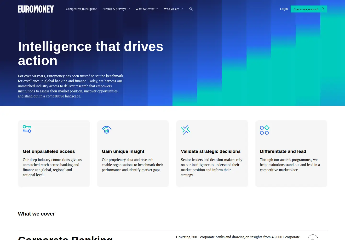 Screenshot of euromoney.com