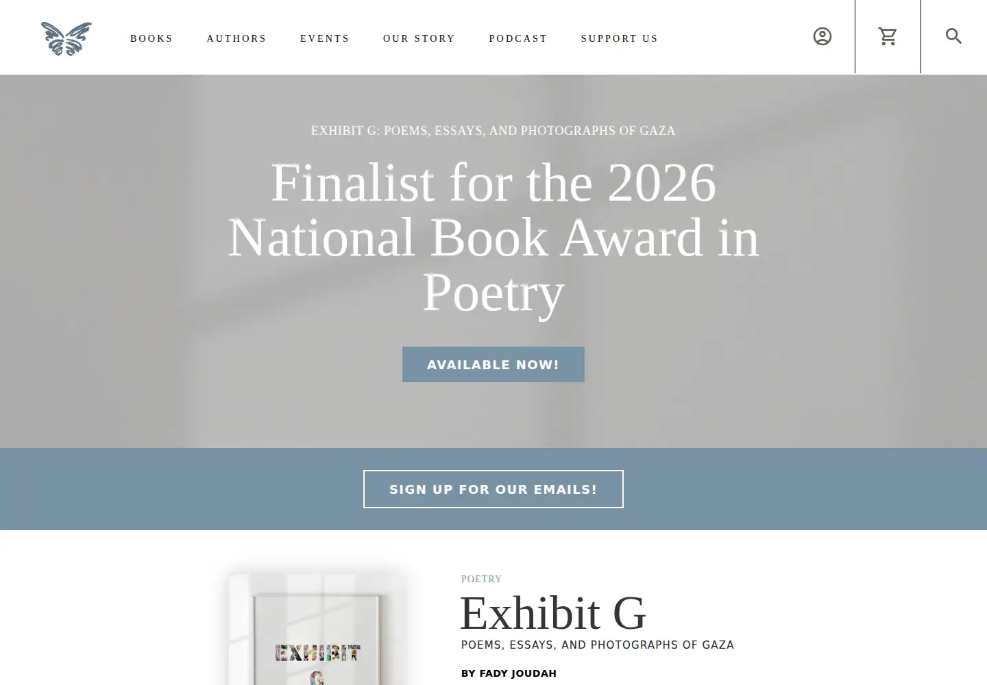 Screenshot of milkweed.org