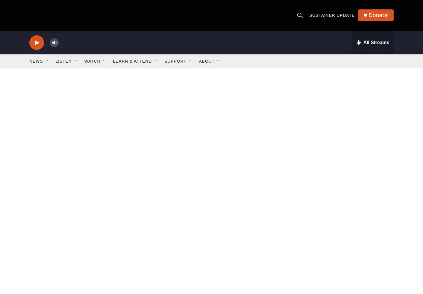 Captured homepage of wfyi.org in the current scan