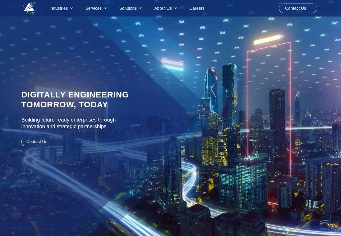 Screenshot of infinite.com