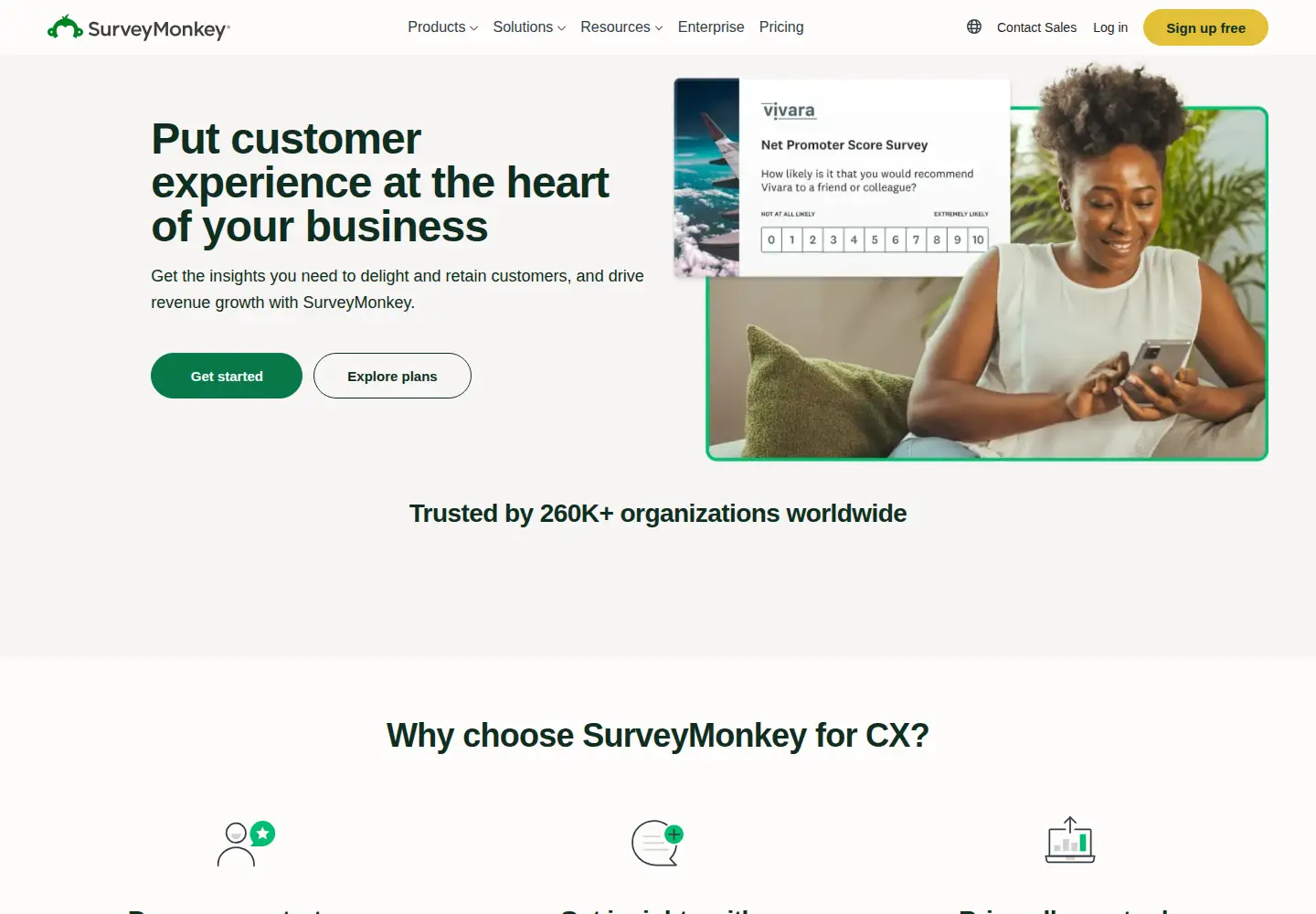 Screenshot of usabilla.com