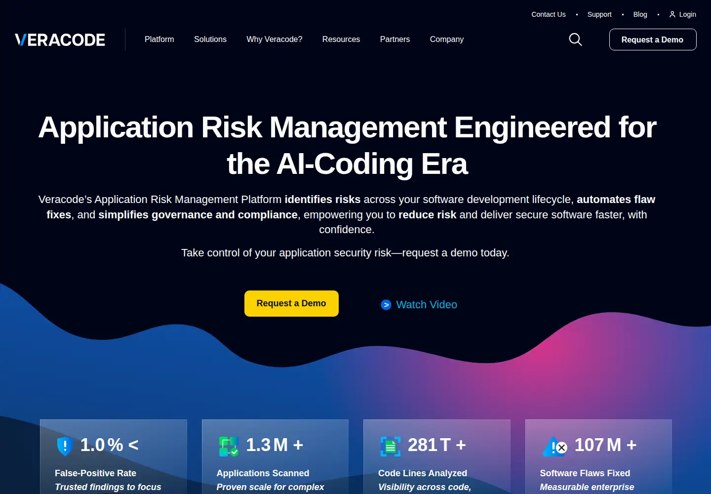 Screenshot of phylum.io