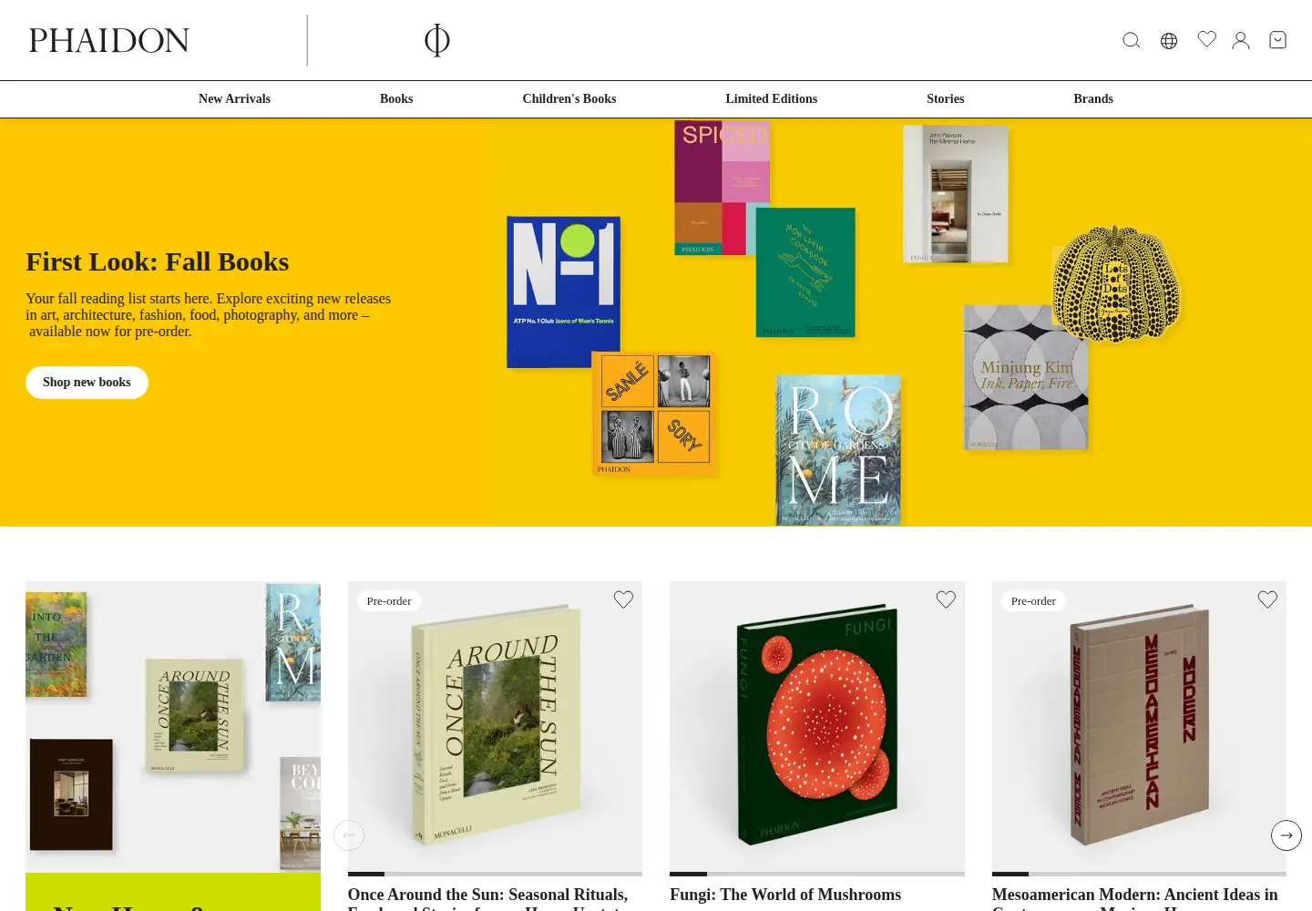 Screenshot of phaidon.com