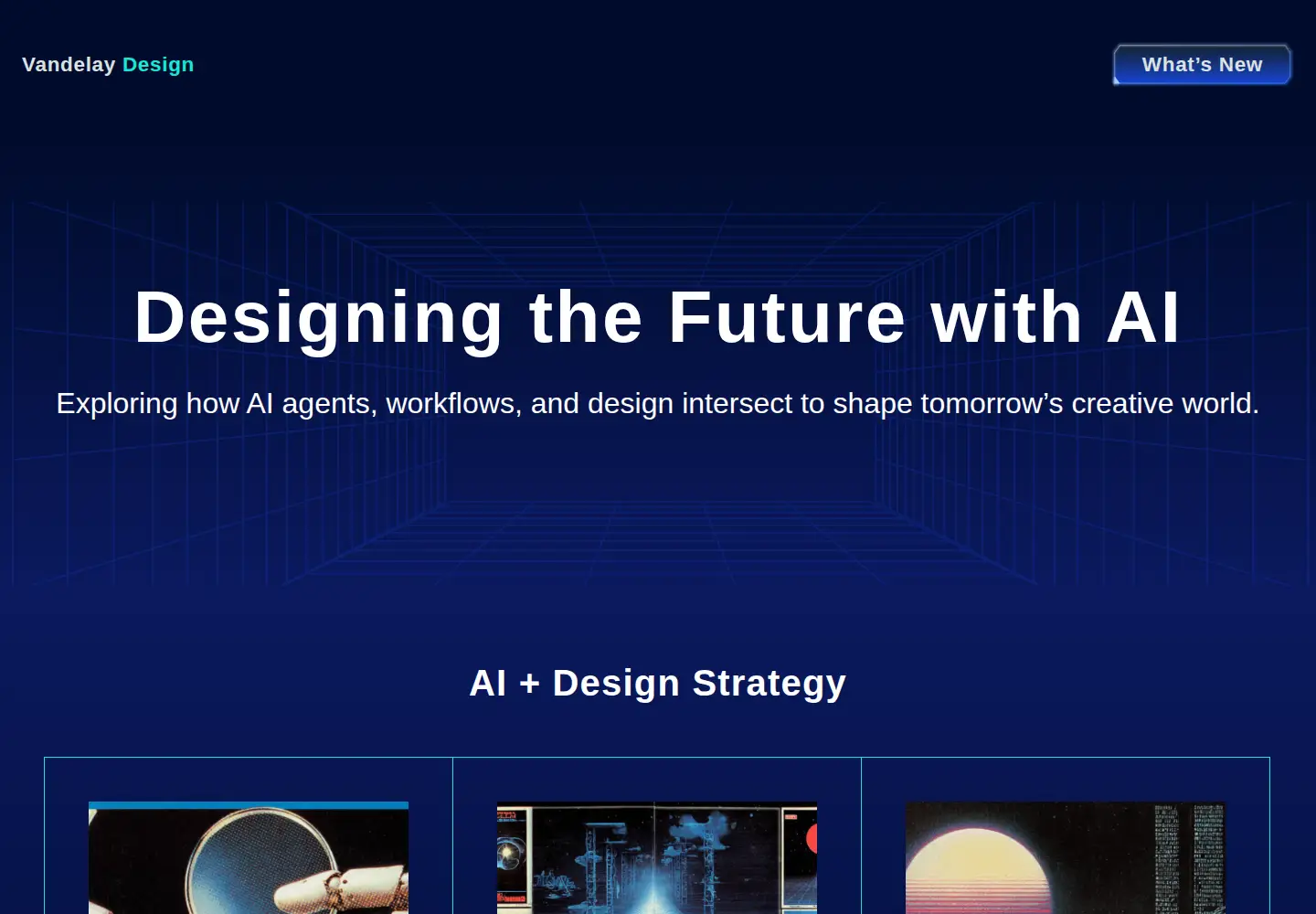 Screenshot of vandelaydesign.com
