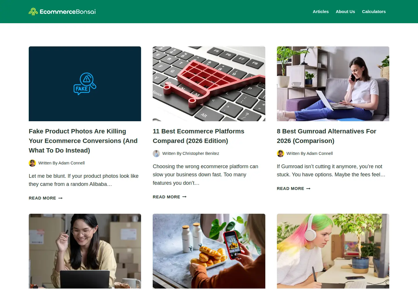 Screenshot of startupbonsai.com