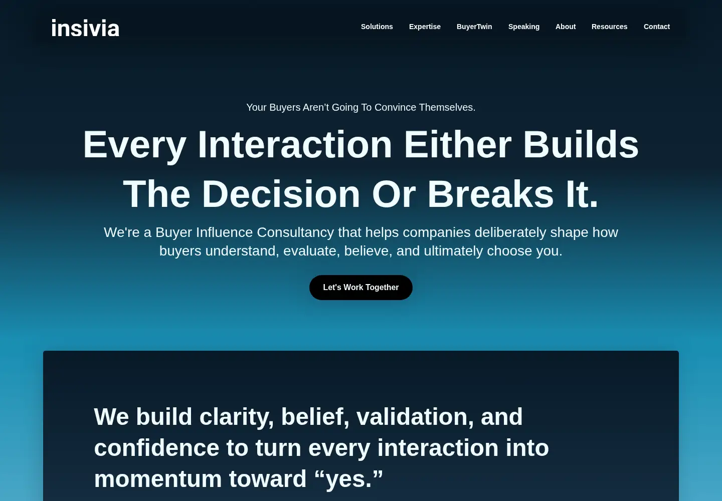 Screenshot of insivia.com