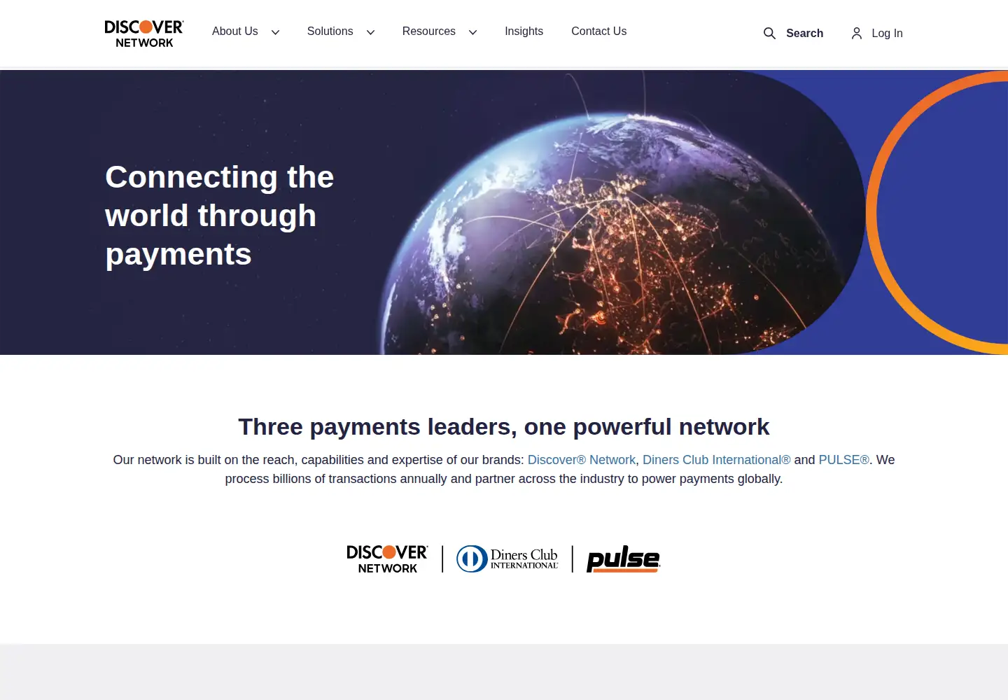Screenshot of discoverglobalnetwork.com