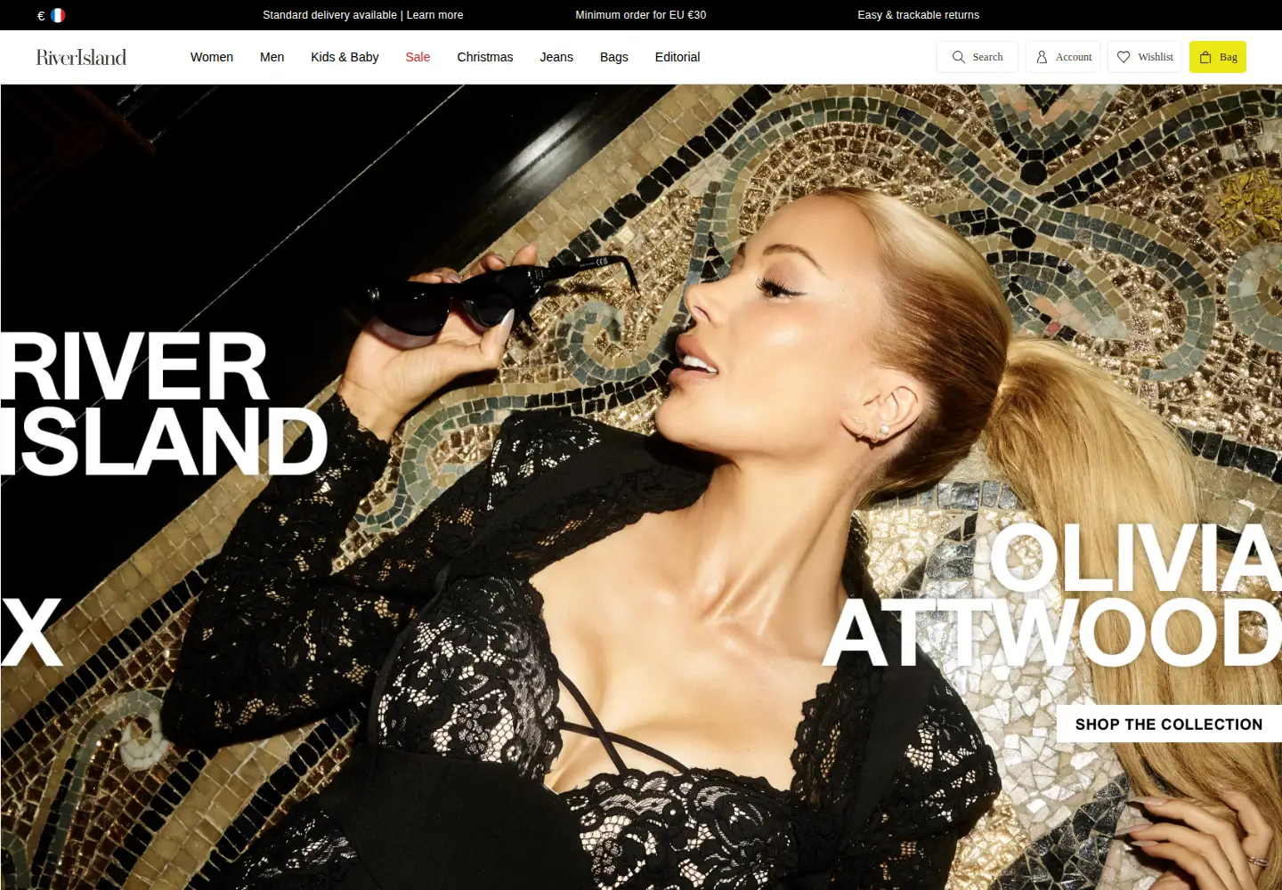 Screenshot of riverisland.com