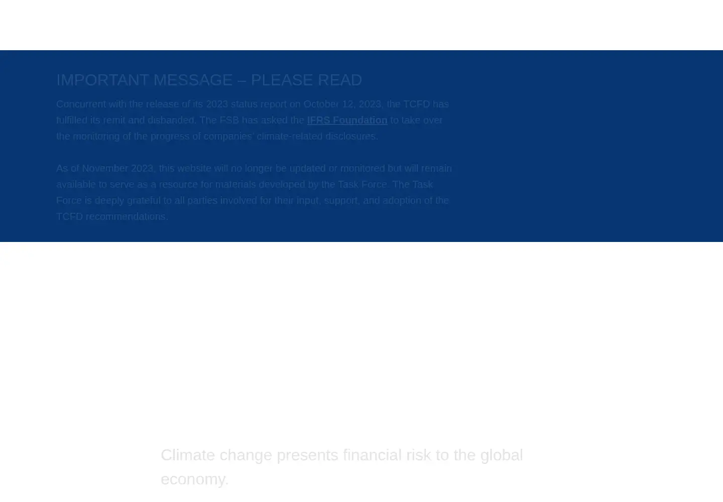 Screenshot of fsb-tcfd.org