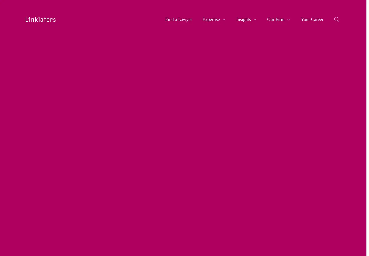 Screenshot of linklaters.com