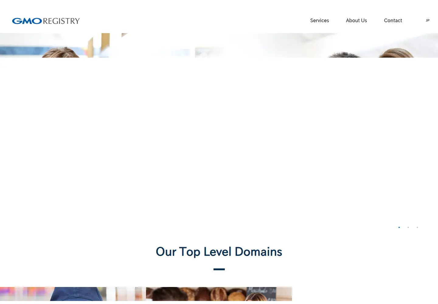 Screenshot of gmoregistry.com
